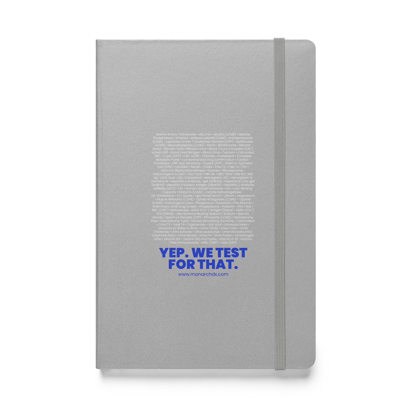 Hardcover bound notebook