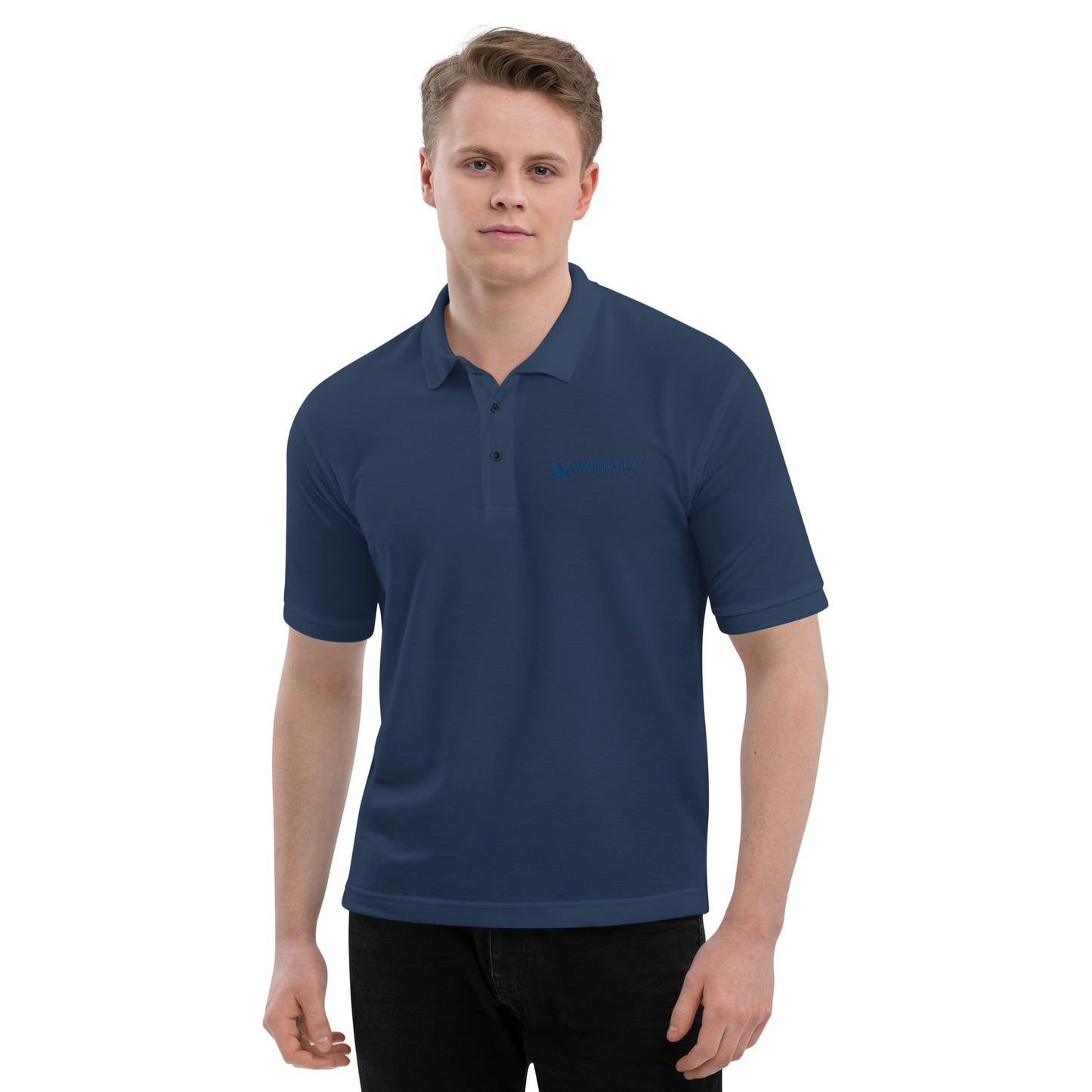 Monarch Logo - Men's Premium Polo