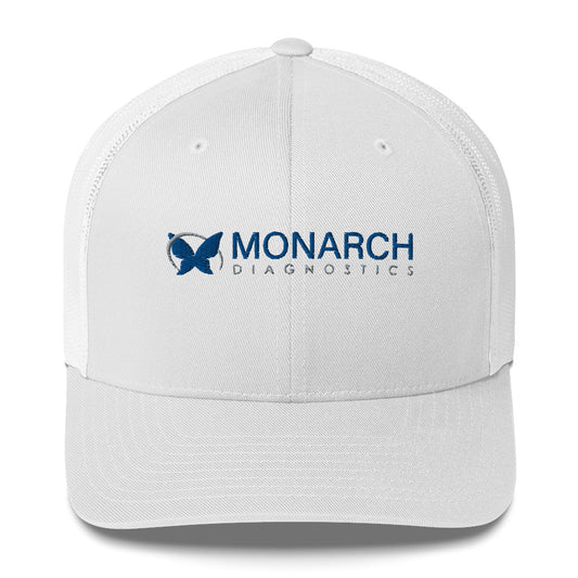 Monarch Trucker Hat - White